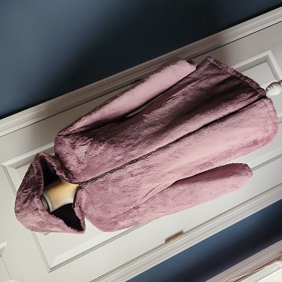 NEW Free Country Reversible Burgundy coat - Picture 1 of 7